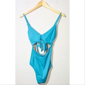 Shade & Shore Cutout One Piece Swimsuit
